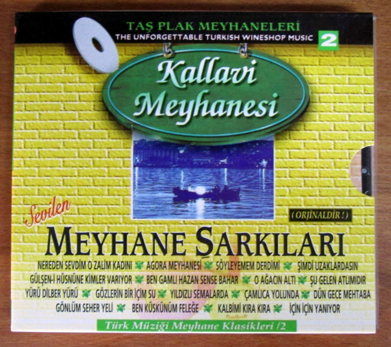 KALLAVİ MEYHANESİ MEYHANE ŞARKILARI - CD 2.EL