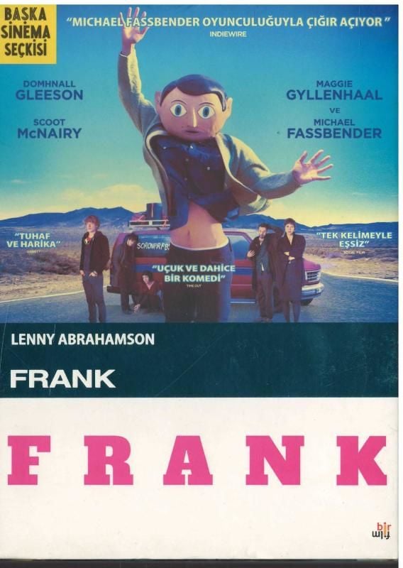 FRANK - LENNY ABRAHAMSON - MICHAEL FASSBENDER - BAŞKA SİNEMA #23 DIGIPAK DVD 2.EL