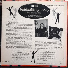 MARY MARTIN - HI-HO - PLAK 2.EL