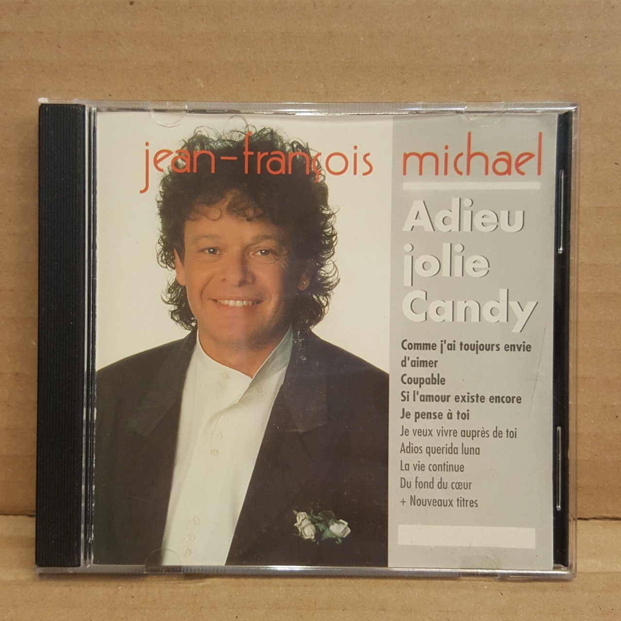 JEAN FRANCOIS MICHAEL - ADIEU JOLIE CANDY (1993) - CD COMPILATION 2.EL