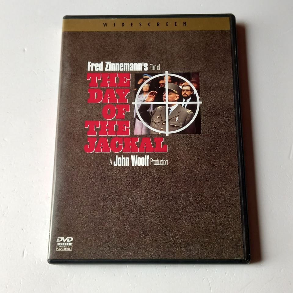 THE DAY OF THE JACKAL - ALAN BADEL, TONY BRITTON - YÖN.: FRED ZINNEMANN - DVD 2.EL