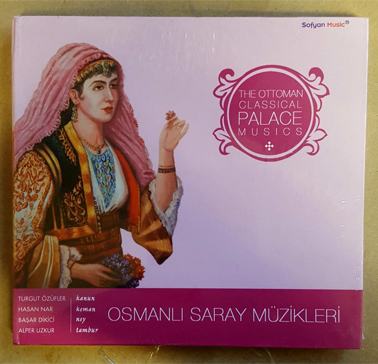 OSMANLI SARAY MÜZİKLERİ CD KANUN KEMAN NEY TANBUR SIFIR