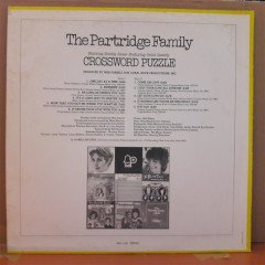 THE PARTRIDGE FAMILY - CROSSWORD PUZZLE - SHIRLEY JONES & DAVID CASSIDY - PLAK 2.EL