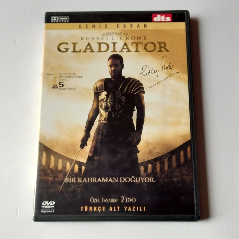 GLADIATOR - RUSSELL CROWE, JOAQUIN PHOENIX, CONNIE NIELSEN - YÖN.: RIDLEY SCOTT - 2DVD 2.EL
