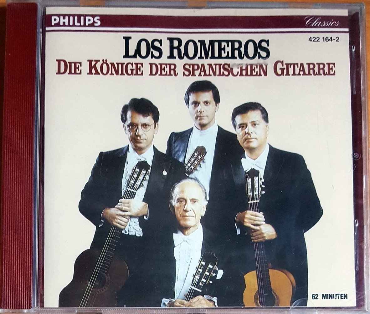 LOS ROMEROS / DIE KONIGE DER SPANISCHEN GITARRE / PHILIPS CLASSICS CD SIFIR