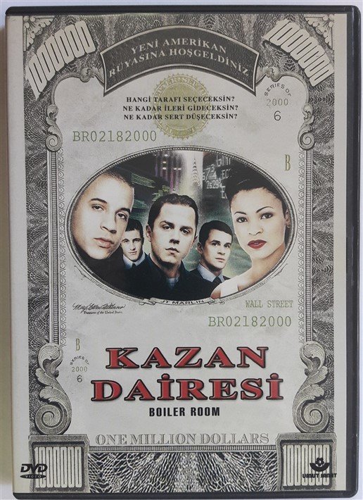 KAZAN DAİRESİ - BOILER ROOM - VIN DIESEL - BEN AFFLECK - DVD 2.EL