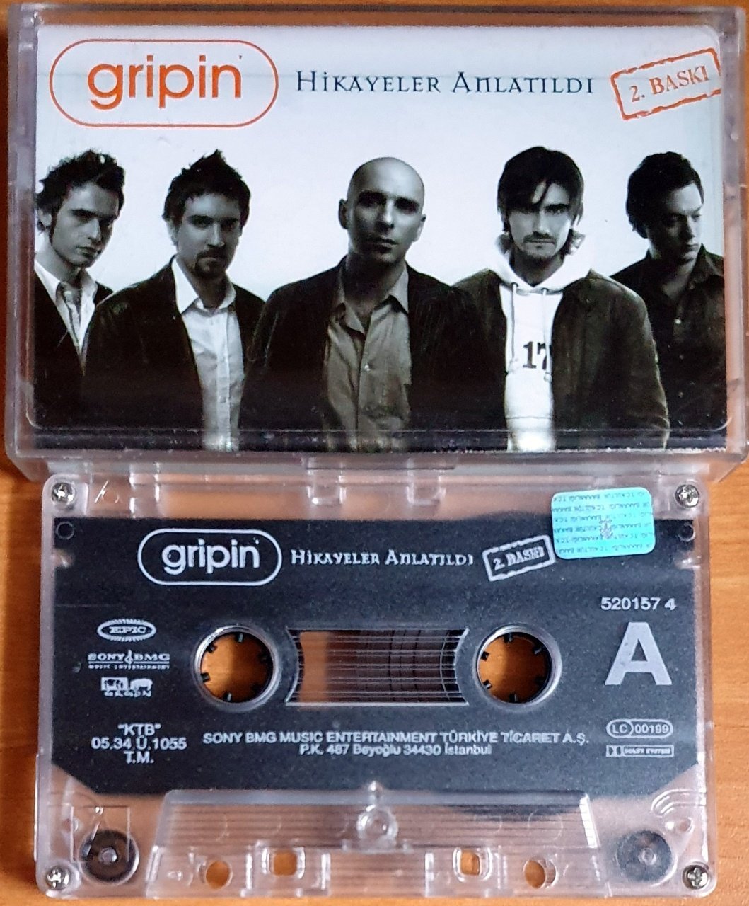 GRİPİN - HİKAYELER ANLATILDI (2005) - KASET 2.EL