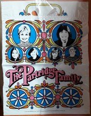 THE PARTRIDGE FAMILY - SHOPPING BAG - SHIRLEY JONES & DAVID CASSIDY (1972) - PLAK 2.EL