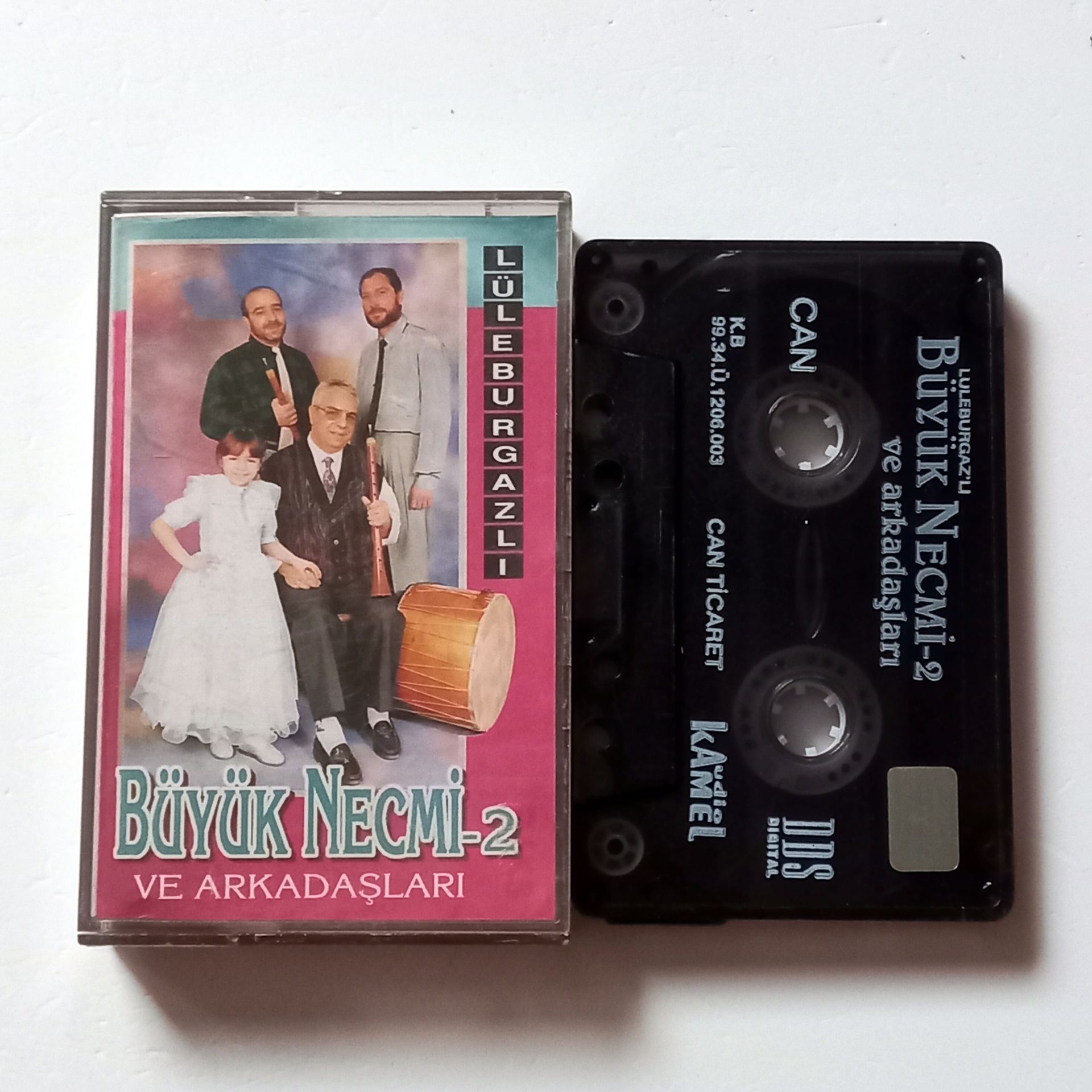 LÜLEBURGAZLI BÜYÜK NECMİ 2 VE ARKADAŞLARI (1999) - KASET 2.EL