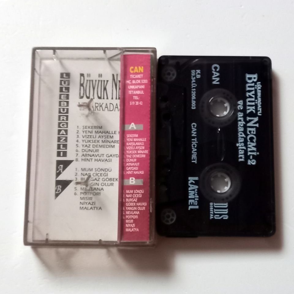 LÜLEBURGAZLI BÜYÜK NECMİ 2 VE ARKADAŞLARI (1999) - KASET 2.EL