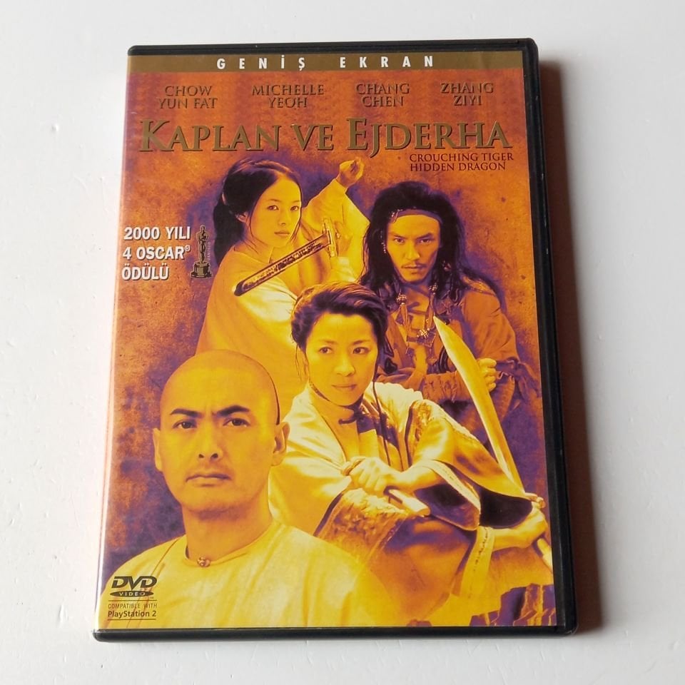 KAPLAN VE EJDERHA / CROUCHING TIGER, HIDDEN DRAGON - CHOW YUN FAT, MICHELLE YEOH, CHANG CHEN, ZHANG ZIYI - YÖN.: ANG LEE - DVD 2.EL