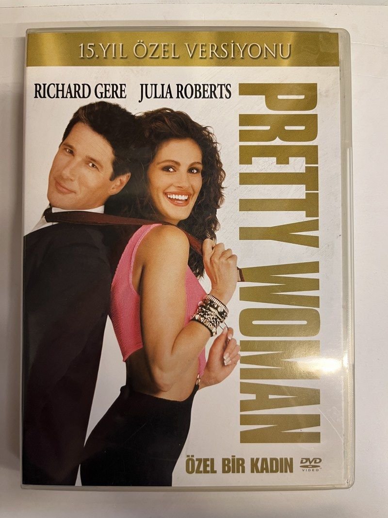 PRETTY WOMAN OZEL B R KADIN JULIA ROBERTS RICHARD GERE DVD 2.EL