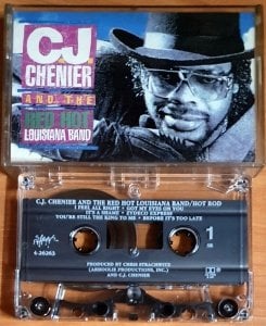 C.J. CHENIER AND THE RED HOT LOUISIANA BAND - HOT ROD (1990) - KASET MADE IN USA 2.EL