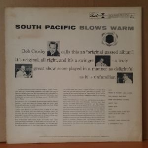 SOUTH PACIFIC BLOWS WARM / BOB CROSBY AND HIS BOBCATS (1958) - LP 2.EL PLAK