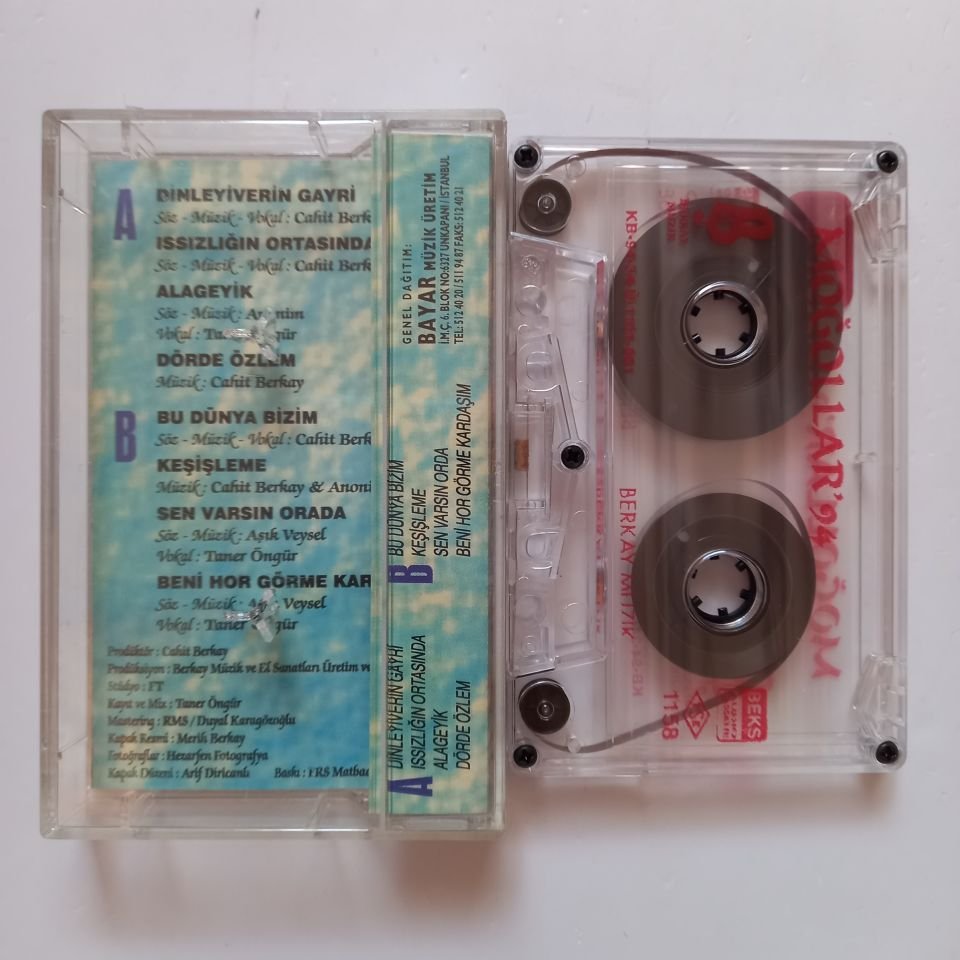 MOĞOLLAR - '94 (1994) - KASET 2.EL