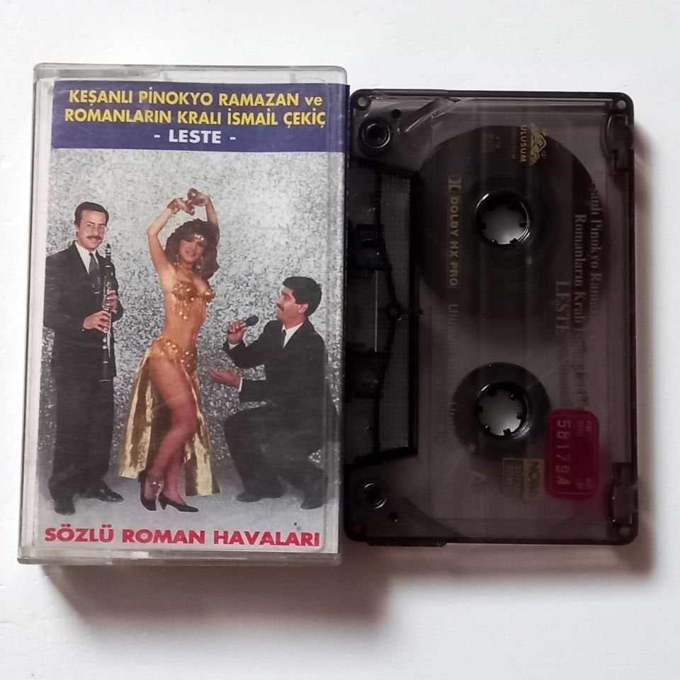 KEŞANLI PİNOKYO RAMAZAN VE ROMANLARIN KRALI İSMAİL ÇEKİÇ - LESTE (1995) - KASET 2.EL