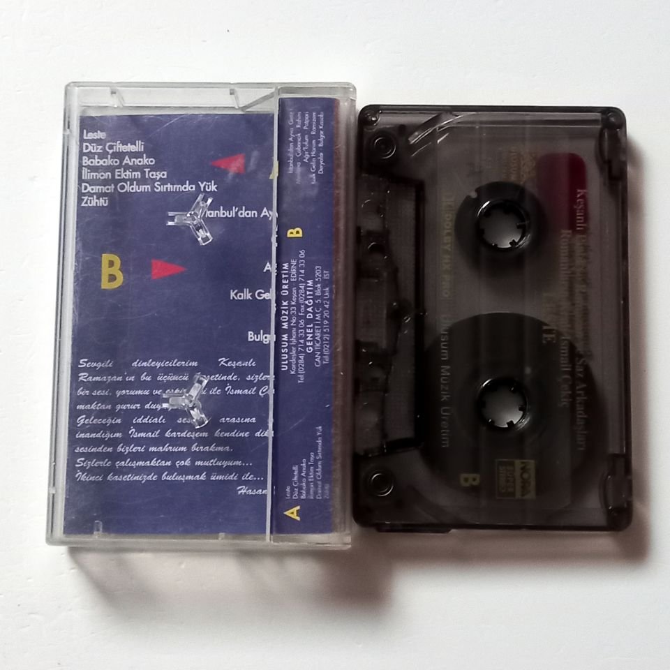KEŞANLI PİNOKYO RAMAZAN VE ROMANLARIN KRALI İSMAİL ÇEKİÇ - LESTE (1995) - KASET 2.EL