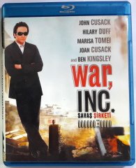 WAR, INC. - SAVAŞ ŞİRKETİ - JOHN CUSACK - HILARY DUFF - MARISA TOMEI - BLURAY 2.EL