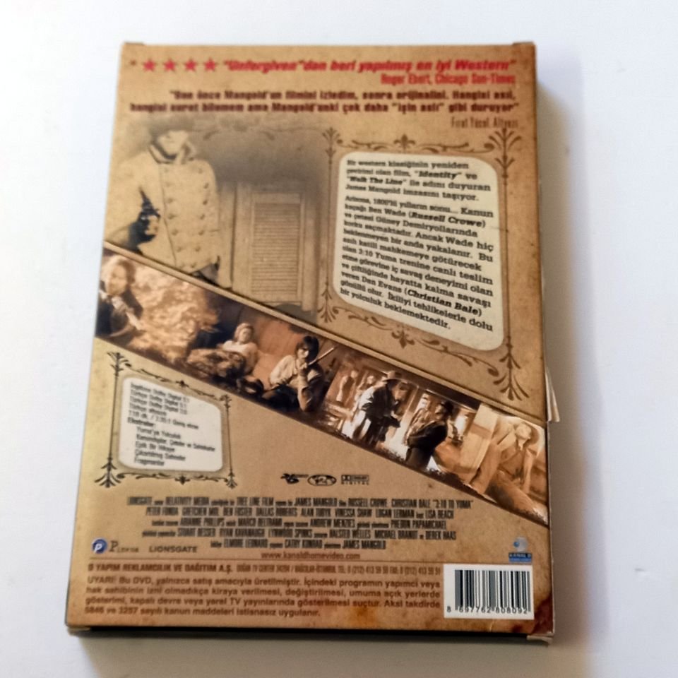 3:10 TO YUMA - RUSSELL CROWE, CHRISTIAN BALE, YÖN.: JAMES MANGOLD - DVD 2. EL