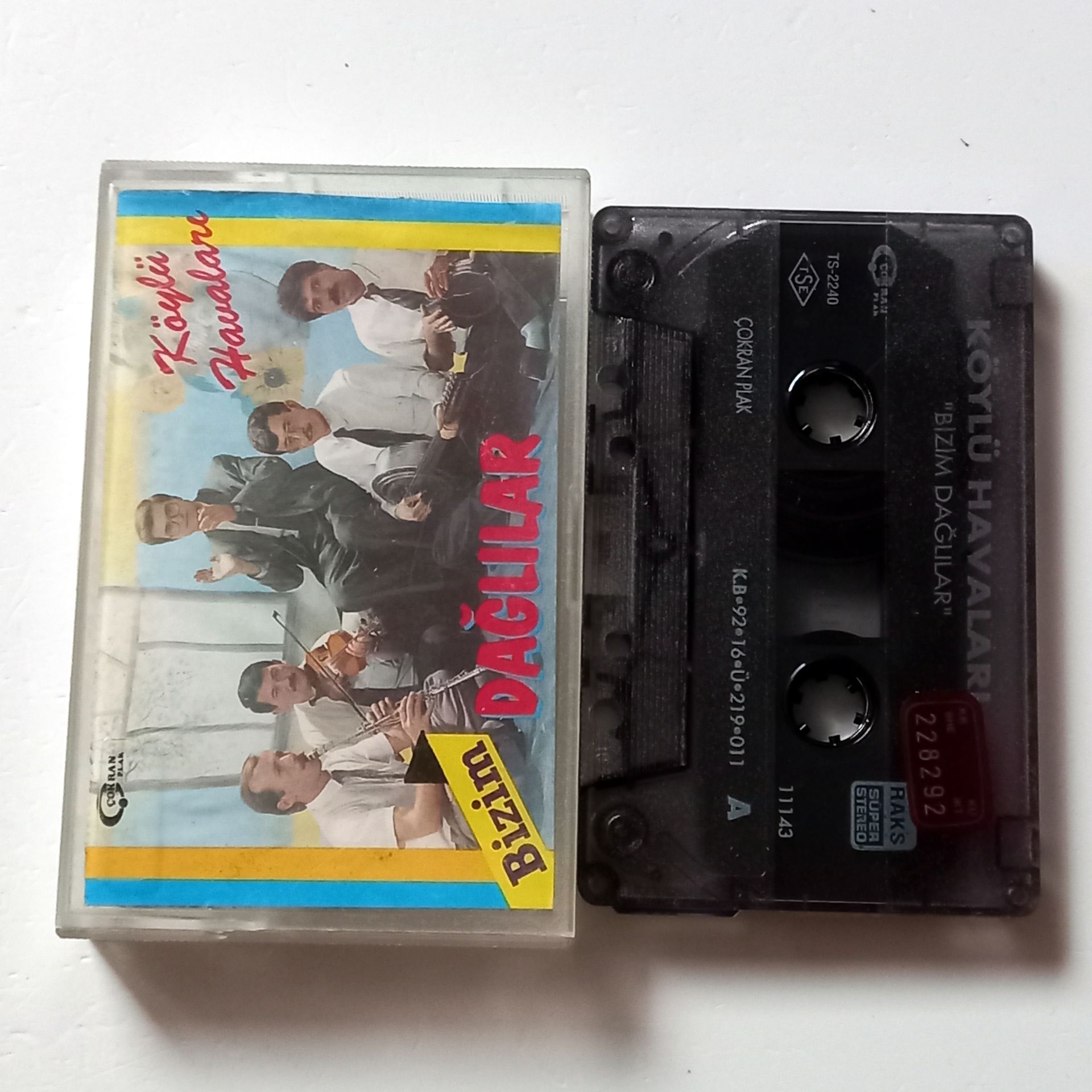 BİZİM DAĞLILAR - KÖYLÜ HAVALARI (1992) - KASET 2.EL