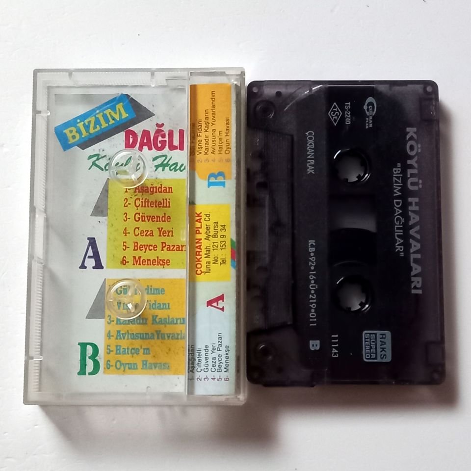 BİZİM DAĞLILAR - KÖYLÜ HAVALARI (1992) - KASET 2.EL