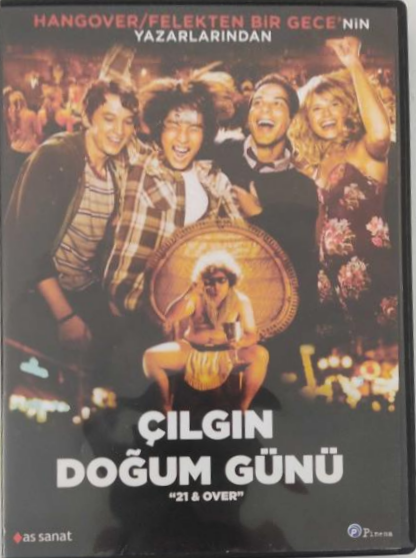 21 & OVER - ÇILGIN DOĞUM GÜNÜ - MILES TELLER - DVD 2.EL