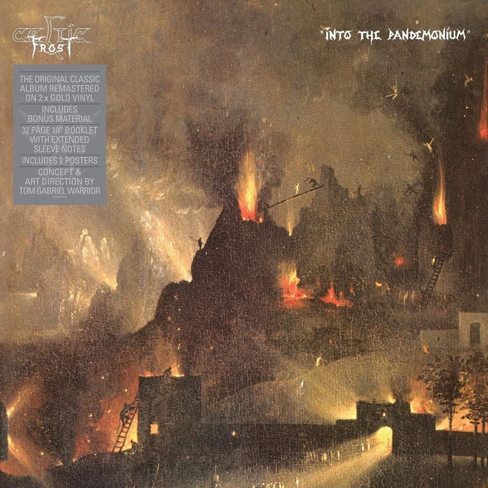 CELTIC FROST - INTO THE PANDEMONIUM (1987) - 2LP 2023 GOLD COLOURED EDITION SIFIR PLAK