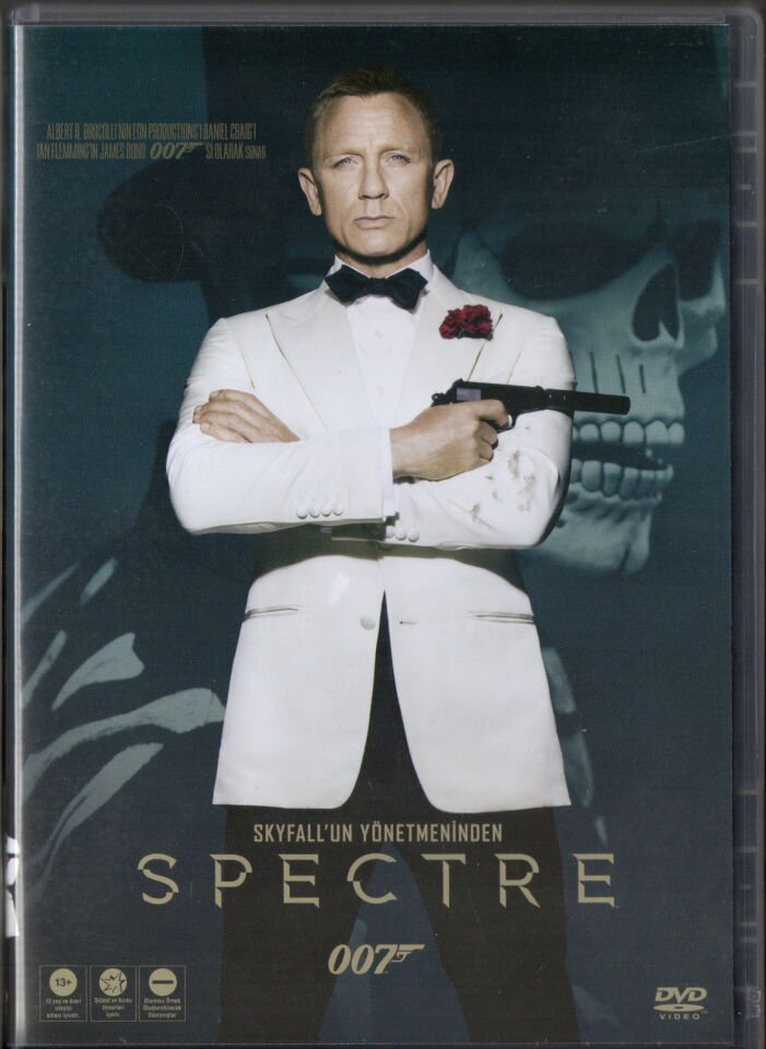 SPECTRE - 007 JAMES BOND - DANIEL CRAIG - DVD 2.EL