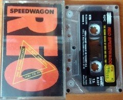 REO SPEEDWAGON - THE SECOND DECADE OF ROCK AND ROLL 1981 TO 1991 (1991) UZELLI CASSETTE MADE IN TURKEY ''USED'' PAPER LABEL