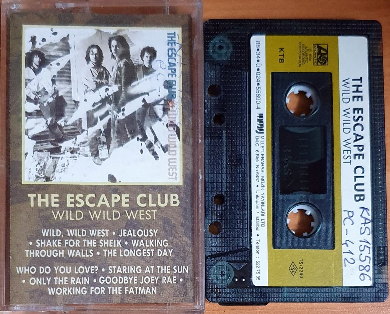 THE ESCAPE CLUB - WILD WILD WEST (1988) - KASET MMY 2.EL