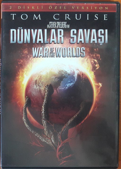 DÜNYALAR SAVAŞI - WAR OF THE WORLDS - TOM CRUISE - DAKOTA FANNING - STEVEN SPIELBERG - 2DVD 2.EL