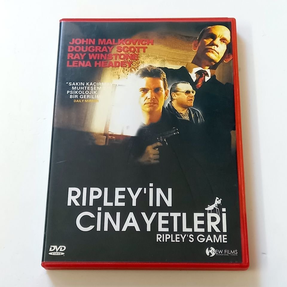 RIPLEY\'İN CİNAYETLERİ - RIPLEY\'S GAME - JOHN MALKOVICH, DOUGRAY SCOTT - DVD 2. EL