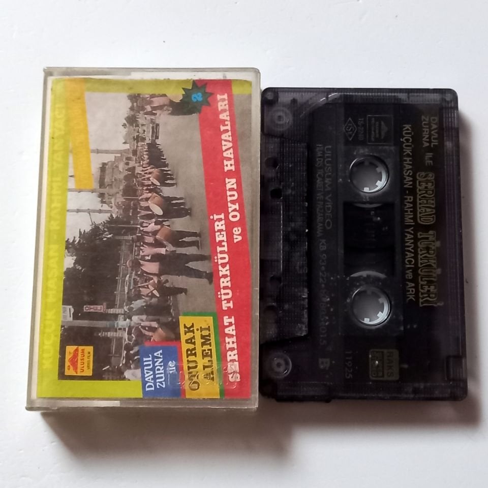 KÜÇÜK HASAN RAHMİ YANYACI VE ARKADAŞLARINDAN SERHAT TÜRKÜLERİ VE OYUN HAVALARI (1993) - KASET 2.EL