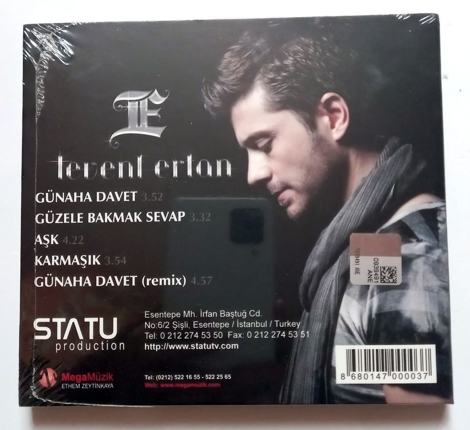 LEVENT ERTAN – GÜNAHA DAVET (2012) - CD SIFIR