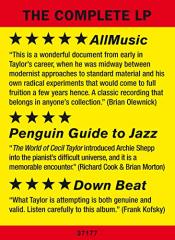 CECIL TAYLOR - THE WORLD OF CECIL TAYLOR (1961) - LP 180GR 2019 EDITION SIFIR PLAK