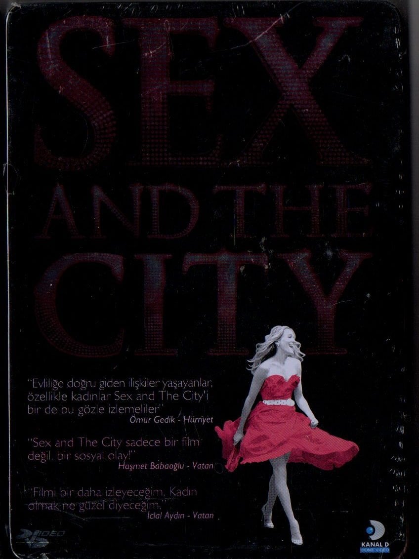 SEX AND THE CITY MOVIE -  DVD STEELBOOK METAL KUTU AMBALAJINDA SIFIR
