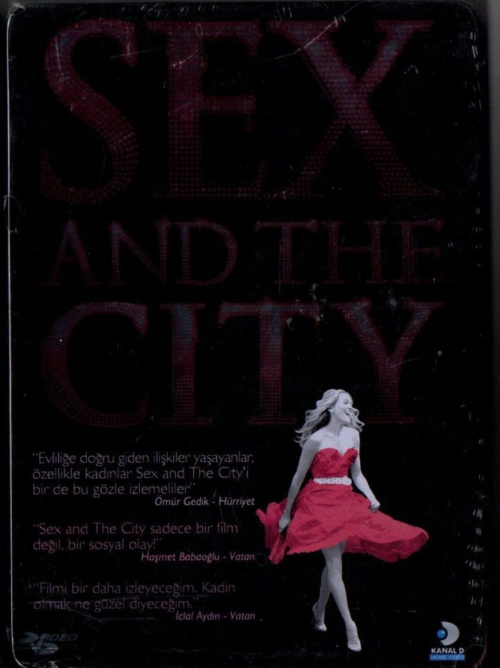 SEX AND THE CITY MOVIE -  DVD STEELBOOK METAL KUTU AMBALAJINDA SIFIR