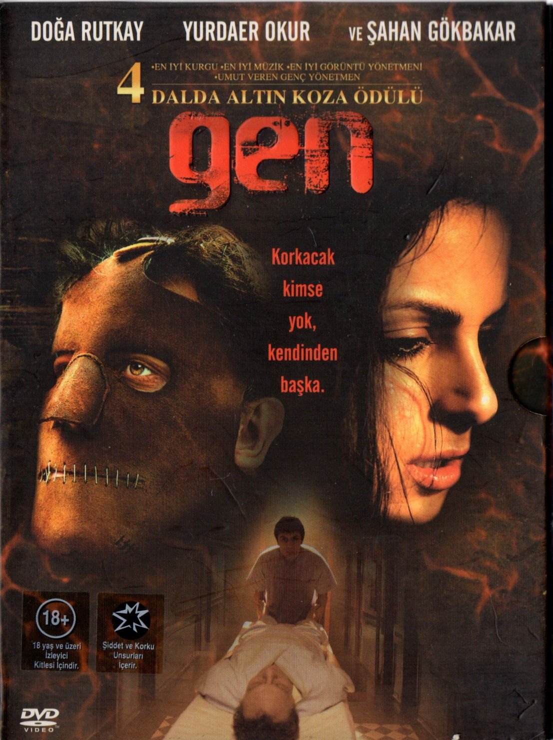 GEN - DOĞA RUTKAY - ŞAHAN & TOGAN GÖKBAKAR - DVD 2.EL DIGIPAK