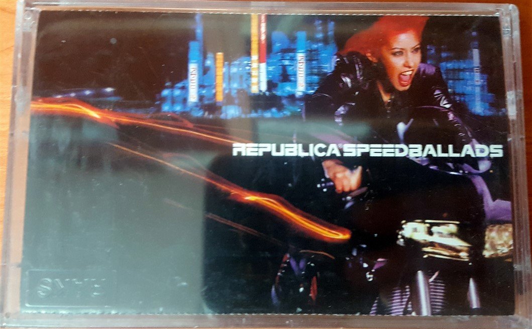 REPUBLICA - SPEED BALLADS (1998) BMG CASSETTE MADE IN TURKEY ''NEW''
