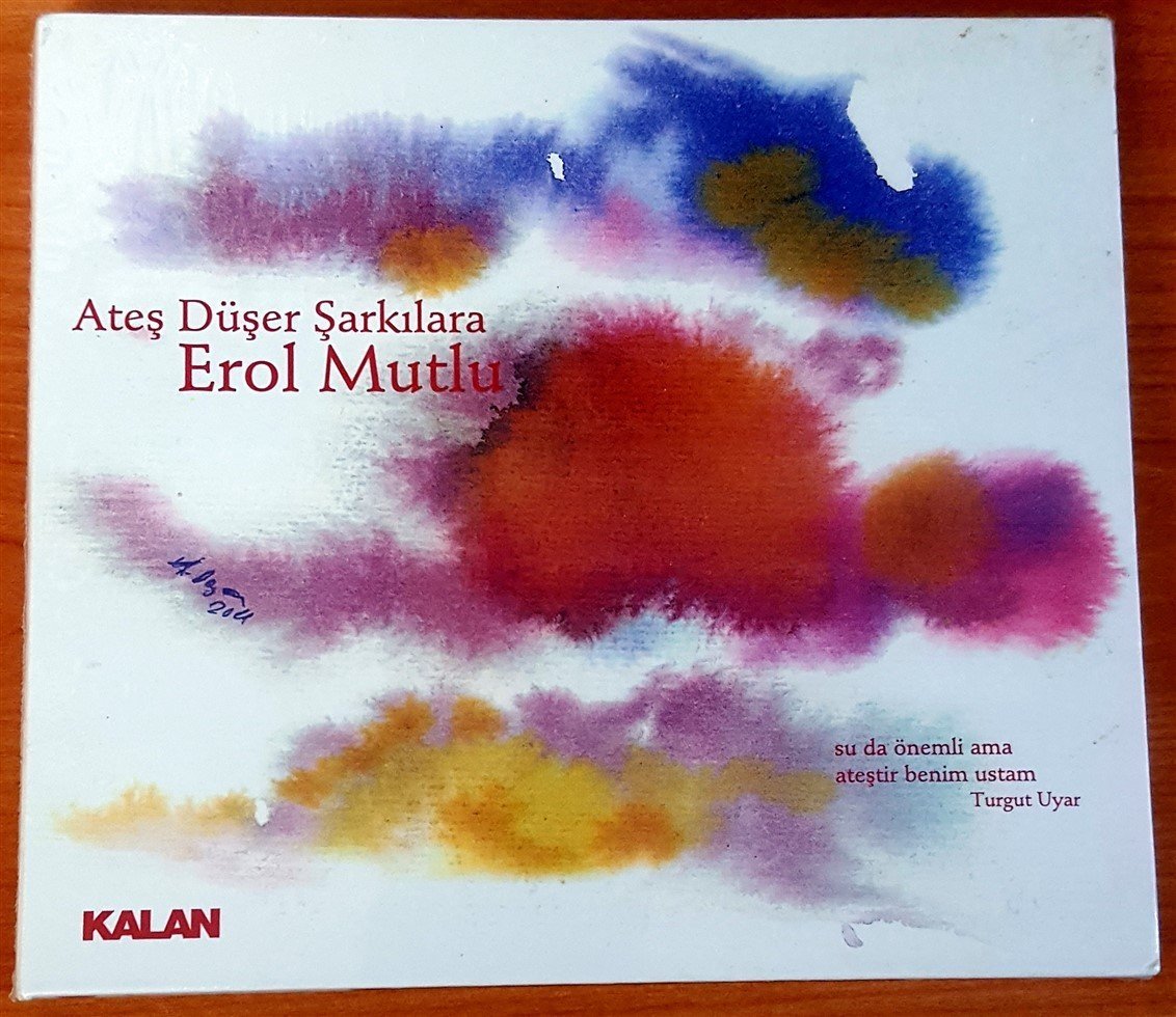 EROL MUTLU - ATEŞ DÜŞER ŞARKILARA CD SIFIR