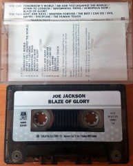 JOE JACKSON - BLAZE OF GLORY (1989) TOPKAPI CASSETTE MADE IN TURKEY ''USED''