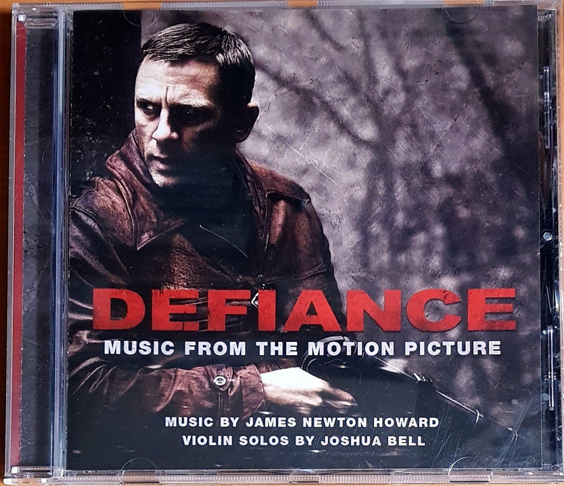 DEFIANCE SOUNDTRACK / JAMES NEWTON HOWARD, JOSHUA BELL (2008) SONY CLASSICAL CD 2.EL