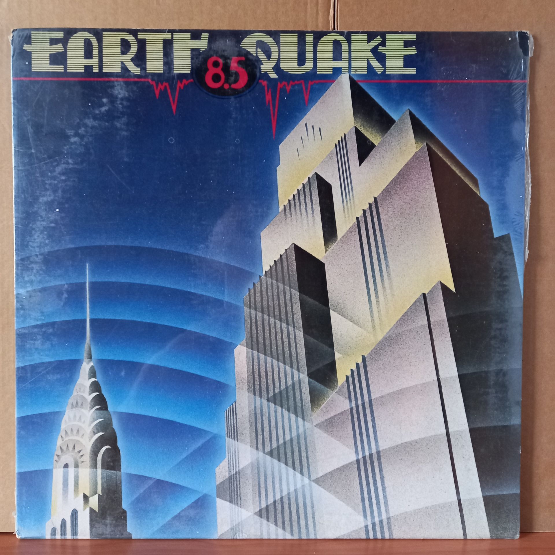 EARTH QUAKE – 8.5 (1976) - LP DÖNEM BASKISI SIFIR PLAK