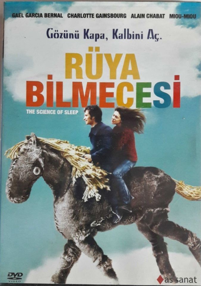 RÜYA BİLMECESİ - THE SCIENCE OF SLEEP - GAEL GARCIA BERNAL - CHARLOTTE GAINSBOURG - MICHEL GONDRY - DVD 2.EL