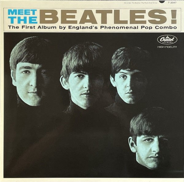 THE BEATLES - MEET THE BEATLES (1964) - LP 180GR 2024 OPAQUE BLUE COLOURED EDITION SIFIR PLAK