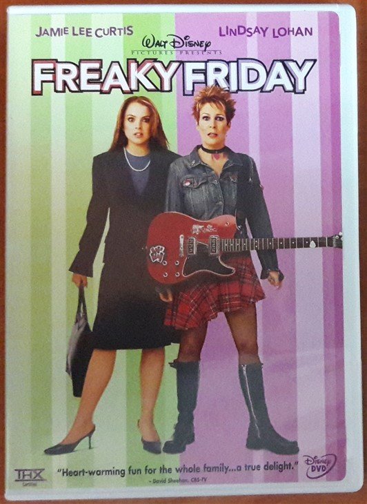 FREAKY FRIDAY - JAMIE LEE CURTIS - WALT DISNEY - DVD 2.EL 1. BÖLGE TR ALTYAZI YOKTUR