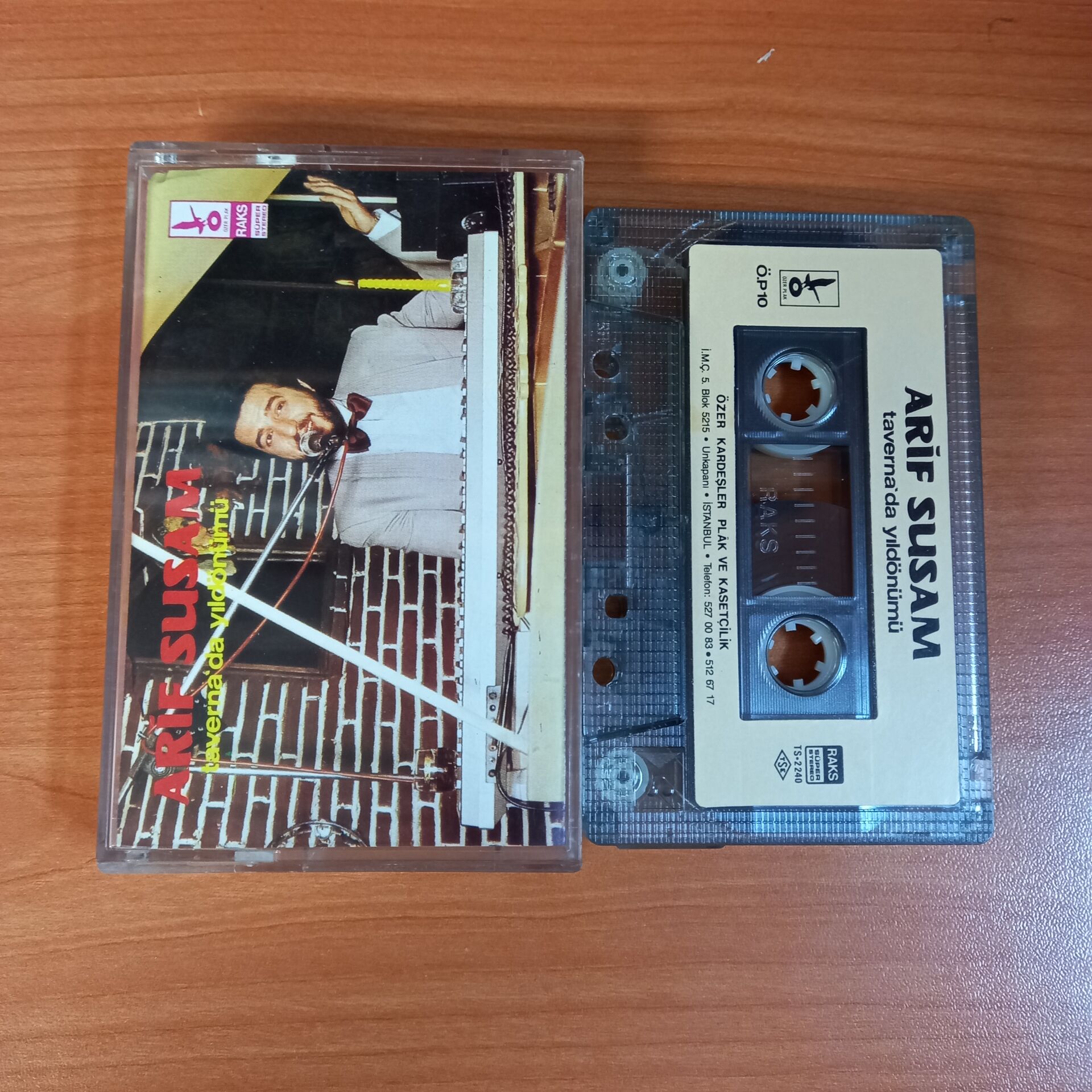 ARİF SUSAM - TAVERNA'DA YILDÖNÜMÜ - KASET 2.EL