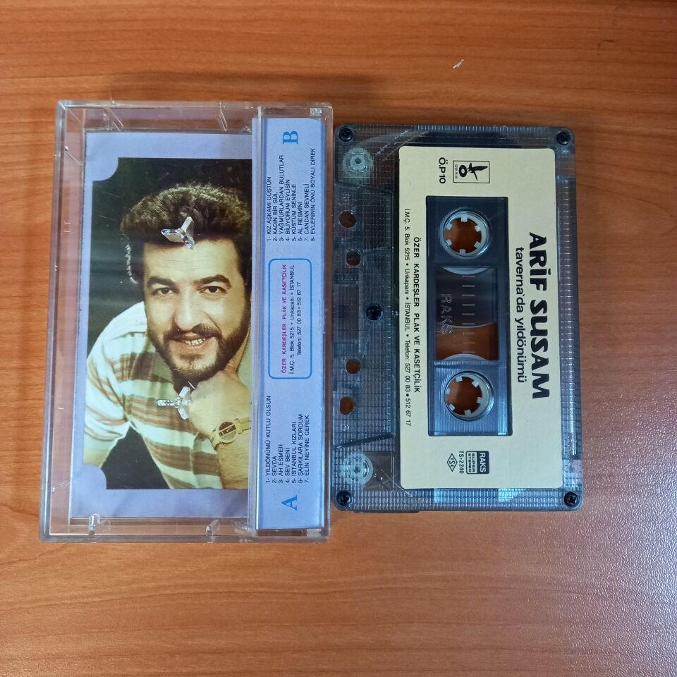 ARİF SUSAM - TAVERNA'DA YILDÖNÜMÜ - KASET 2.EL