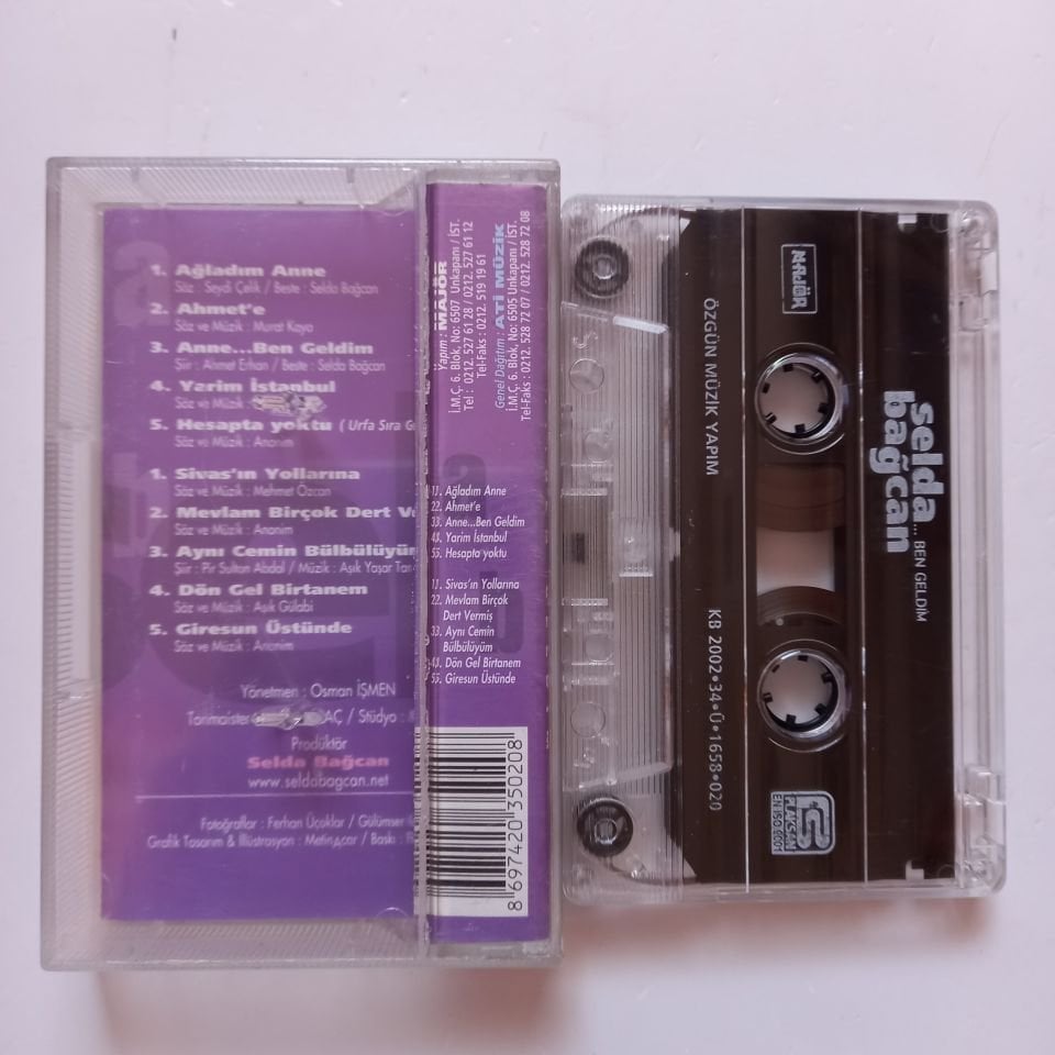 SELDA BAĞCAN - ...BEN GELDİM (2002) - KASET 2.EL