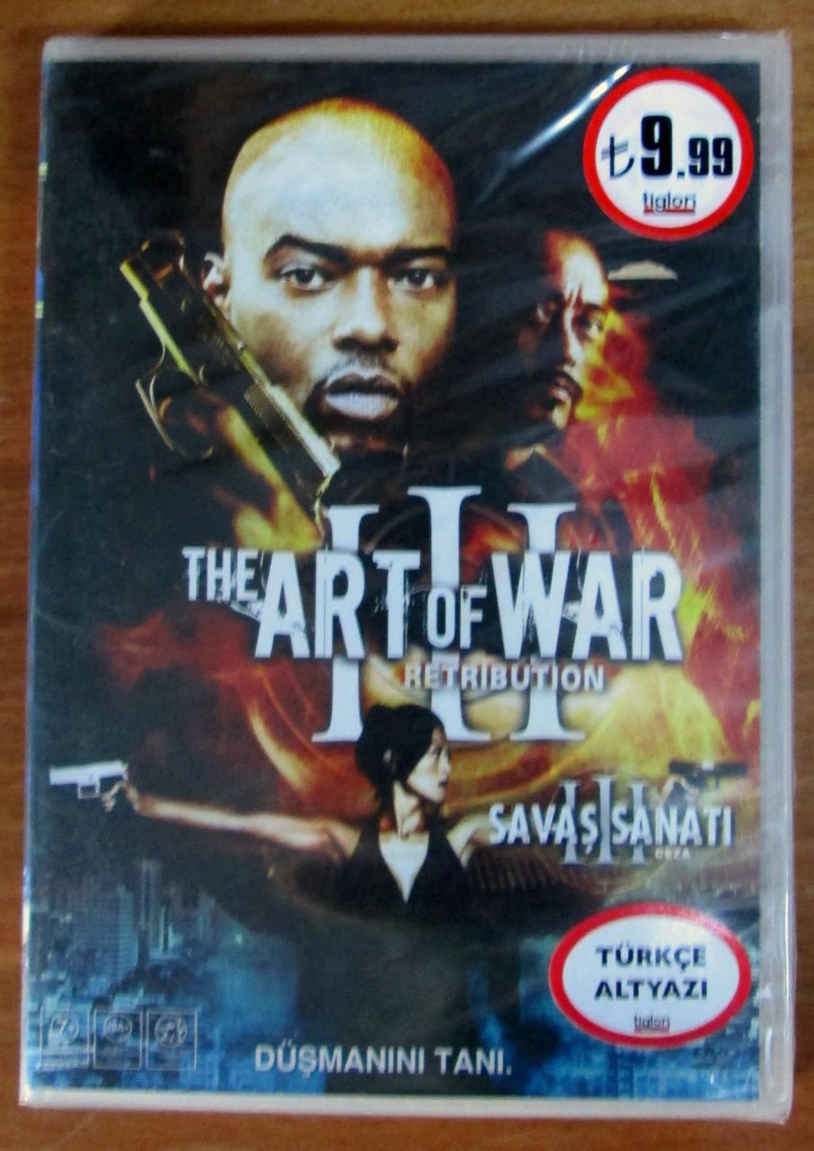 THE ART OF WAR 3 - RETRIBUTION - SAVAŞ SANATI III CEZA - DVD SIFIR